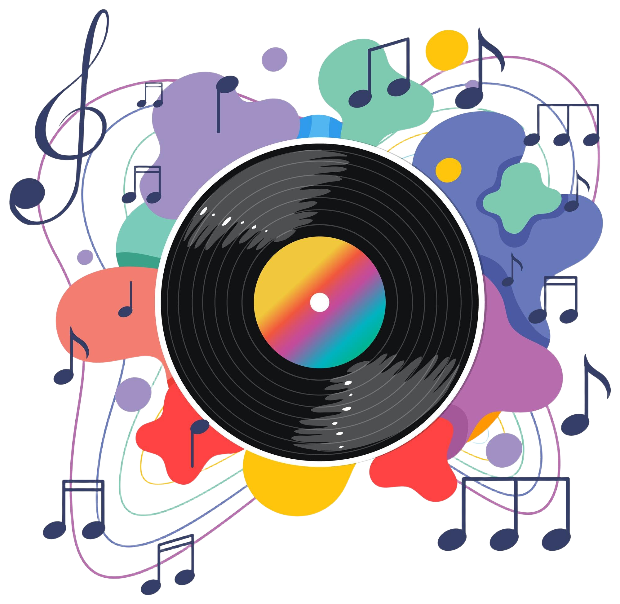 notas-musica-arco-iris-colorido-disco-vinilo-centrico-blanco